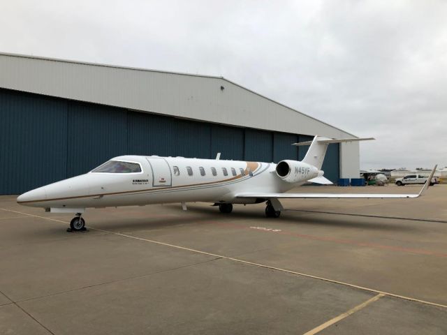 Learjet 45 (N45YF) - Bombardier AOG transport