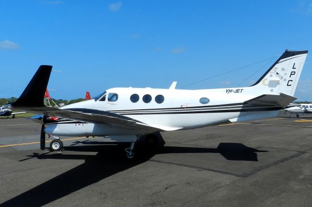 Beechcraft King Air 90 (VH-JET) - Sunshine Coast A/P  Queensland March 7, 2015