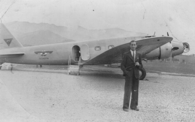 SCADTA — - SCADTA one of the first world Airlines , Picture of Juanito Echevarria, an Spanish Opera Singer in 1930s