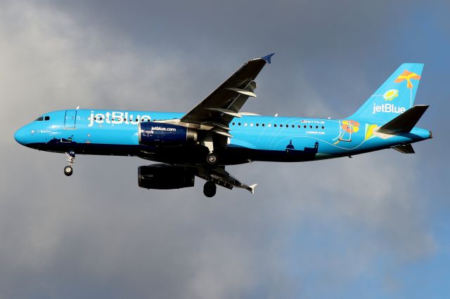 Airbus A320 (N779JB) -  'Bluericua', jetBlue's tribute to Puerto Rico