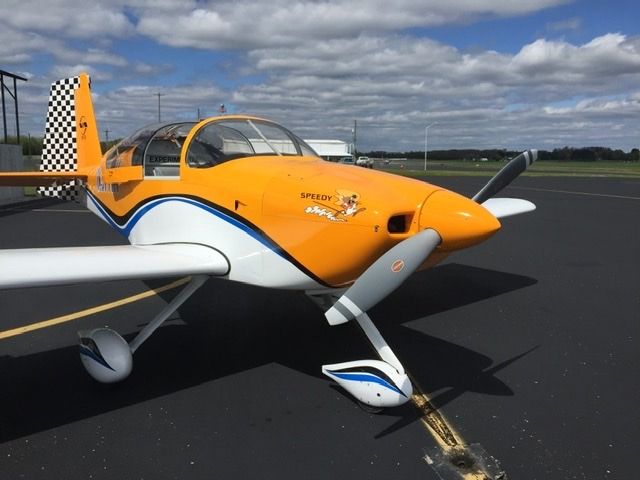 N579RV — - New nose art for “Speedy”