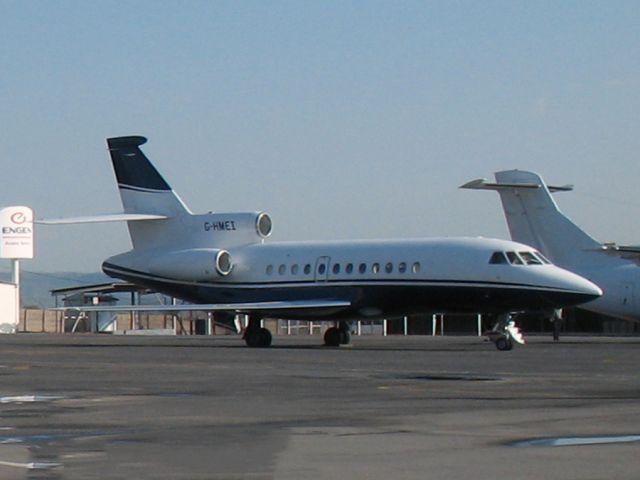 Dassault Falcon 900 (G-HMEI) - At Lanseria, South Africa, November 2007.