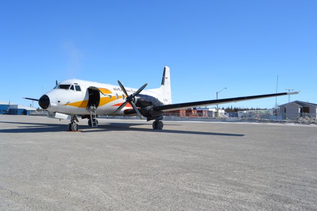 Hawker Siddeley HS-748 (CRQ675) - C-FPJR aka "small door"