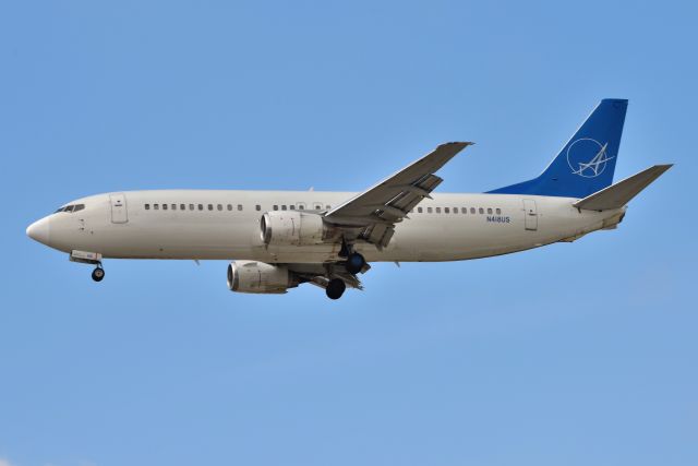 BOEING 737-400 (N418US) - 23-R 03-08-22