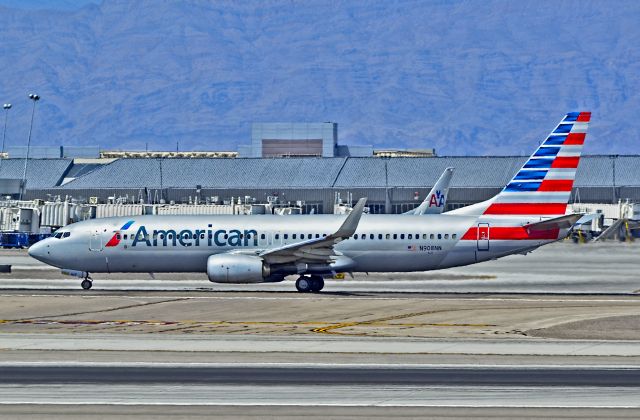 Boeing 737-800 (N908NN) - N908NN American Airlines 2012 Boeing 737-823 - cn 31157 / ln 4247 - McCarran International Airport (KLAS)br /Las Vegas, Nevadabr /TDelCorobr /April 17, 2014