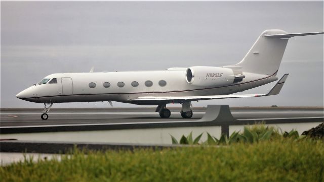 Gulfstream Aerospace Gulfstream IV (N823LF) - Santa Maria Island International Airport - LPAZ. January 2, 2021.