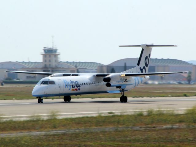 de Havilland Dash 8-400 (G-ECOR) - 12 sept 2016