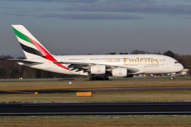 Airbus A380-800 (A6-EOZ) - EK22, the morning departure to Dubai.
