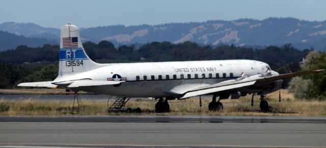 Douglas DC-6 (13-1594) - Parked  06-22-2015