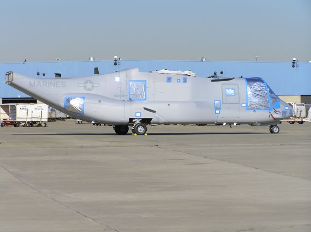 Bell V-22 Osprey — - Brand new V-22 getting ready to go to Bell for finishing.