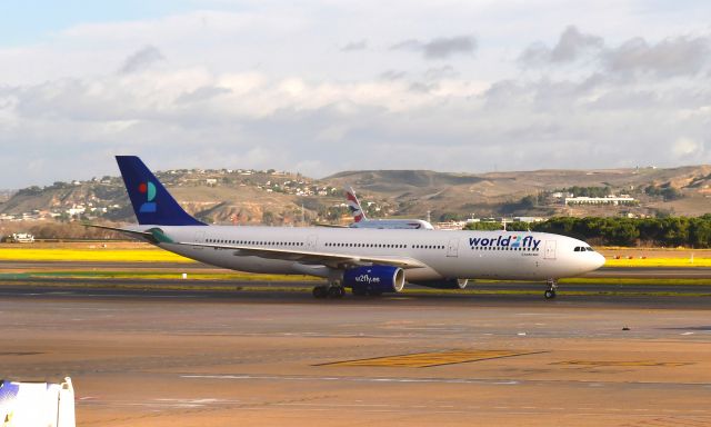 Airbus A330-300 (CS-WFP) - World2Fly Portugal Airbus A330-343 CS-WFP in Madrid 