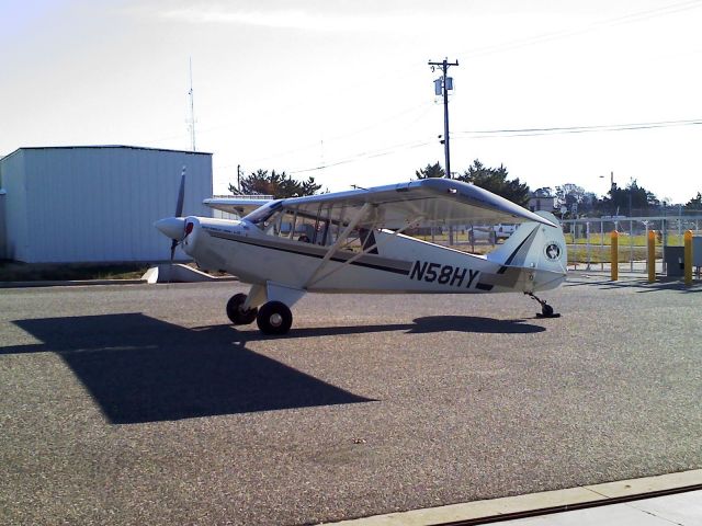 CHRISTEN Husky (N58HY) - Out of the FBO, hanger waiting for pilot @ Cape May