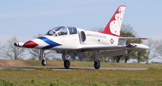 Aero L-39 Albatros (N178CW) - An Aero Vodochody L-39 Albatros arriving Runway 1 at H.L. Sonny Callahan Airport, Fairhope, AL, during the Classic Jet Aircraft Association's 2020 JetBlast - March 6, 2020. (Best seen in "full")