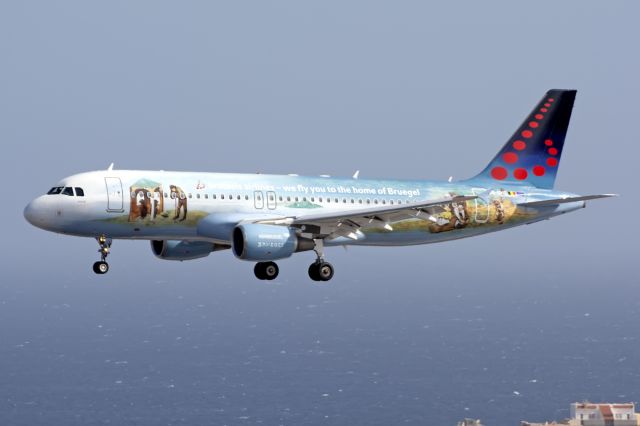 Airbus A320 (OO-SNE) - Tenerife Surbr /17/05/2019br /First visit to Tenerife South Airport from this A320 of Brussels at new livery