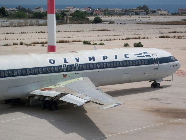 Boeing 727-100 (SX-CBA) - Olympic Airways B 727-200 SX-CBA ''Mount Olympus'' at the old (close) airport Hellinikon-Athens (ATH-LGAT)