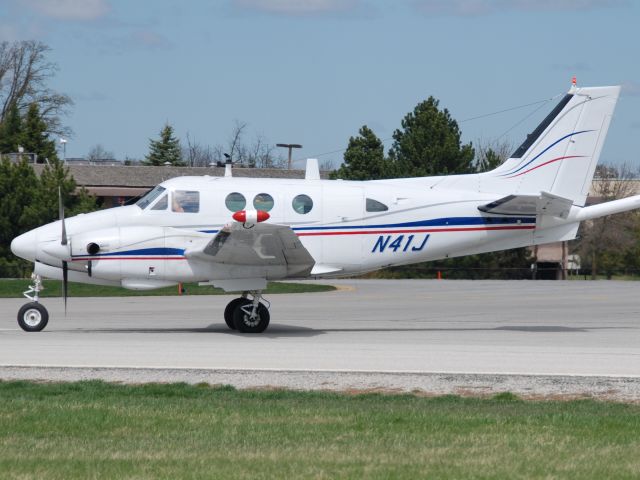 Beechcraft King Air 90 (N41J) - 1967 King Air A90 used for surveying. Buttonville Airport (Toronto) aircraft is used by Toronto firm in Venezuela.