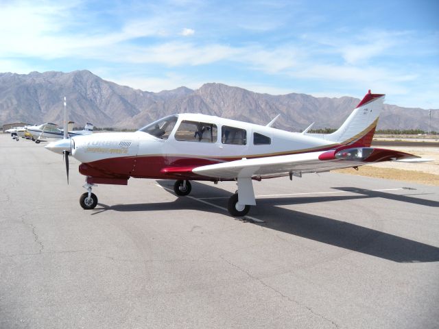 Piper Cherokee Arrow (N5966V) - Piper Turbo Arrow at Borrego Springs Airport, CA