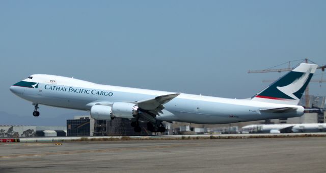 BOEING 747-8 (B-LJH) - Departure 25L, to PNAC, 08/09/2012