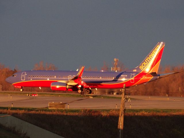 Boeing 737-800 (N8317M)