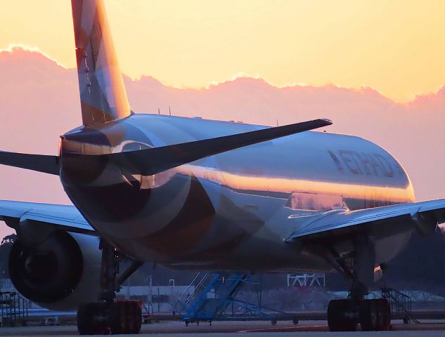 BOEING 777-200LR (A6-DDE) - I took this picture on Apr 02, 2019.br /EY9946/02Apr KIX-NRT