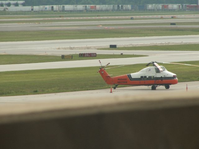 Sikorsky S-58T (N827MW) - Taken on August 18, 2013.