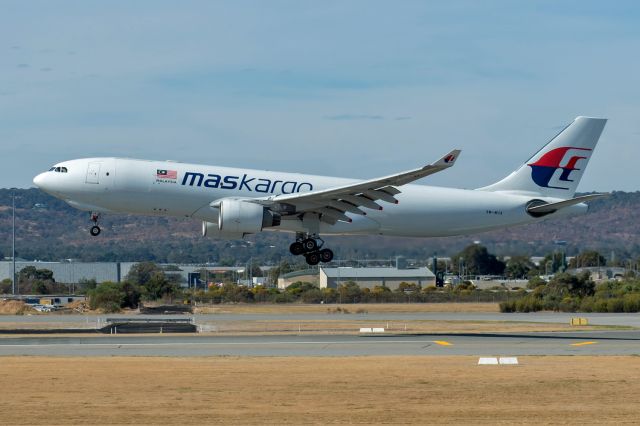 Airbus A330-300 (9M-MUA) - Airbus A330-223F cn 1136. maskargo 9M-MUA final rwy 03 YPPH 24 May 2024