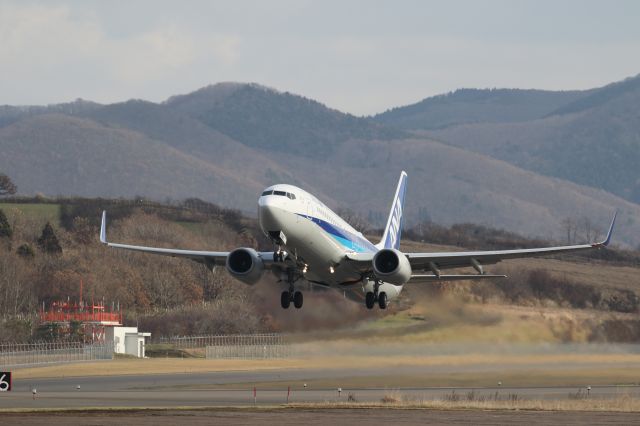 Boeing 737-800 (JA71AN) - 27 November 2016:HKD-ITM.