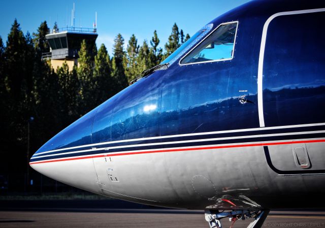 Gulfstream Aerospace Gulfstream 3 (N939KM) - Nice G3 parked at Tahoe.