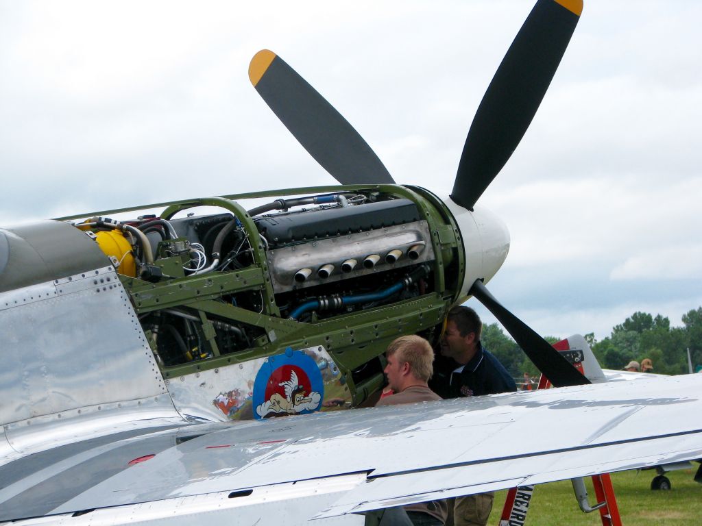 North American P-51 Mustang (N151HR) - At Oshkosh. 1945 North American P51-D