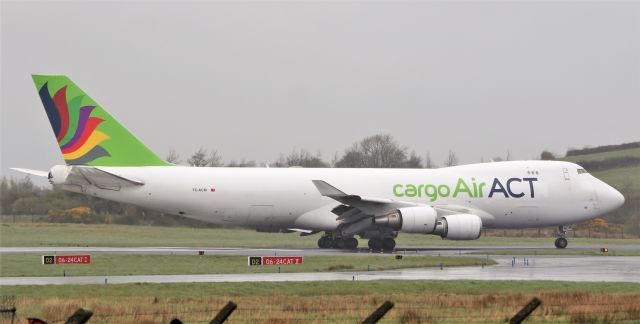 Boeing 747-400 (TC-ACM) - air act cargo b747-428f tc-acm landing at shannon from istanbul 5/4/20.