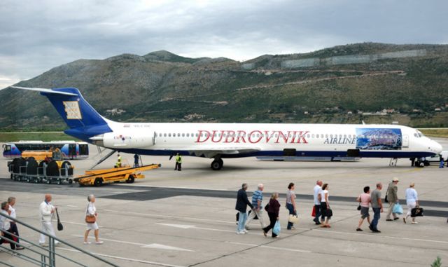 McDonnell Douglas MD-83 (9A-CDA) - Dubrovnik Airline another extinct Airline