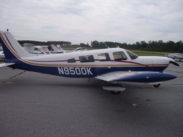 Piper Saratoga (N9500K) - Parked on the ramp