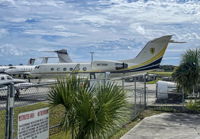 Gulfstream Aerospace Gulfstream IV (N675RW) - GIV getting some maintenance at TMXbr /Aug. 2021