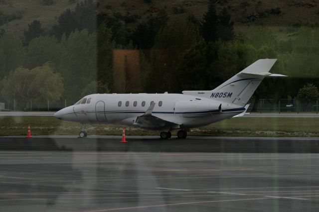 Hawker 800 (N805M) - 31/October/2008 Queenstown New Zealand