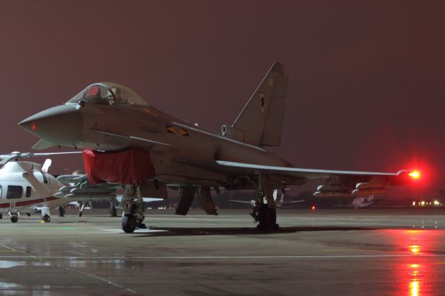 — — - On static display during Northolt Night Shoot.