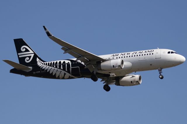 Airbus A320 (ZK-OXM) - on 6 March 2019