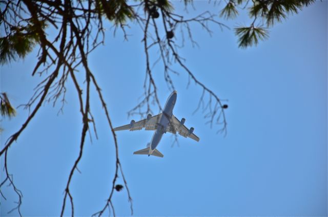 Boeing 747-200 — - Short finals into Diagoras Intl. Isle of Rhodes, Greece.