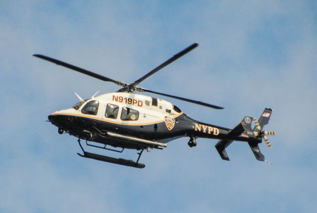 Bell 429 GlobalRanger (N919PD) - NYPD over a 4th Alarm Fire in the Bronx.  Serving as an Air Recon Unit for the FDNY.