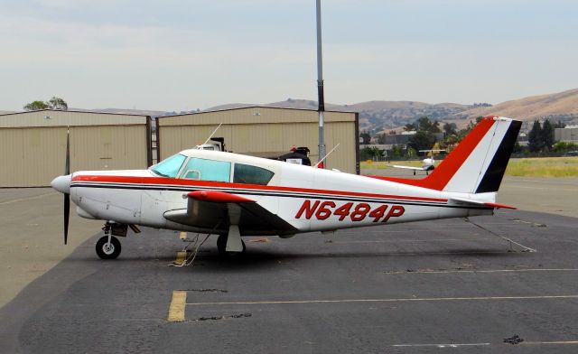 Piper PA-24 Comanche (N6484P) - Piper Comanche visiting at Reid.