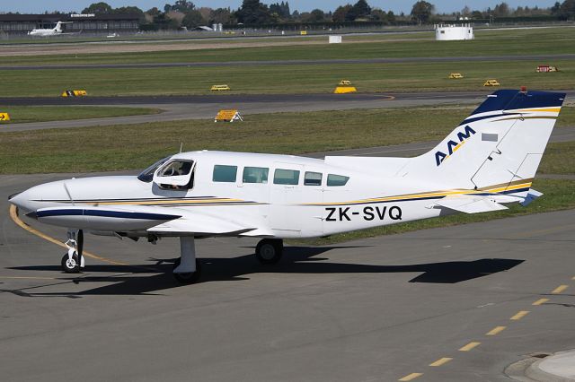 Cessna 402 (ZK-SVQ) - on 1 April 2018