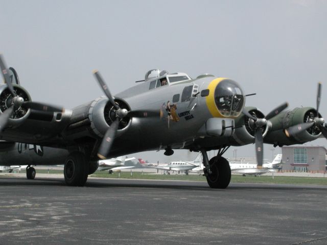 Boeing B-17 Flying Fortress (N390TH) - Restored Boeing B-17G, Liberty Belle, during a visit to a href=http://www.aviationky.org/The Aviation Museum of Kentucky/a