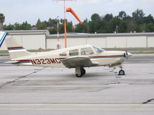 Piper Cherokee (N323MG) - PARKED AT FULLERTON