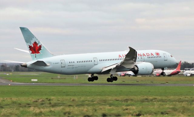 Boeing 787-8 (C-GHPT) - air canada b787-8 c-ghpt diverting to shannon while routing athens to toronto 19/11/21.