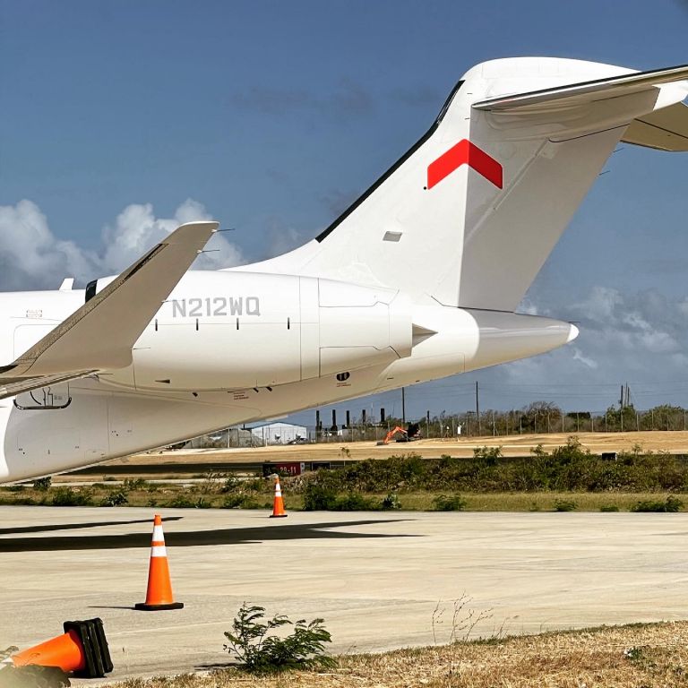 BOMBARDIER BD-700 Global 7500 (N212WQ) - I was standing in front of the fence at the ALPHA ramp taking photos of this beauty 