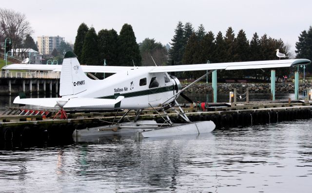 De Havilland Canada DHC-2 Mk1 Beaver (C-FHRT) - TOFINO AIR - Port of Nanaimo