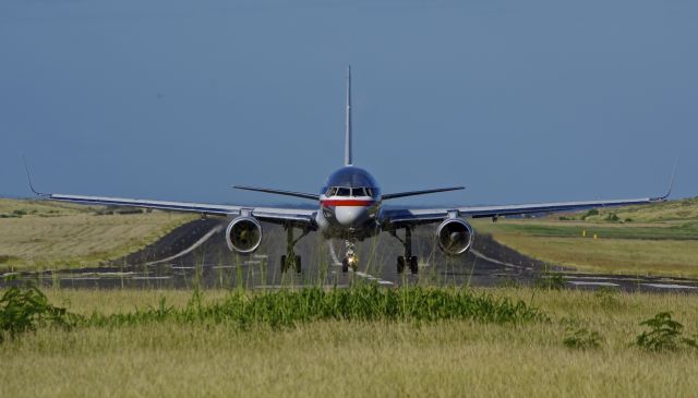 Boeing 757-200 (N184AN) - A rare sighting in Grenada en-route to KMIA