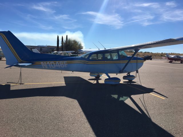 Cessna Skyhawk (N1046F) - At Benson, AZ airport