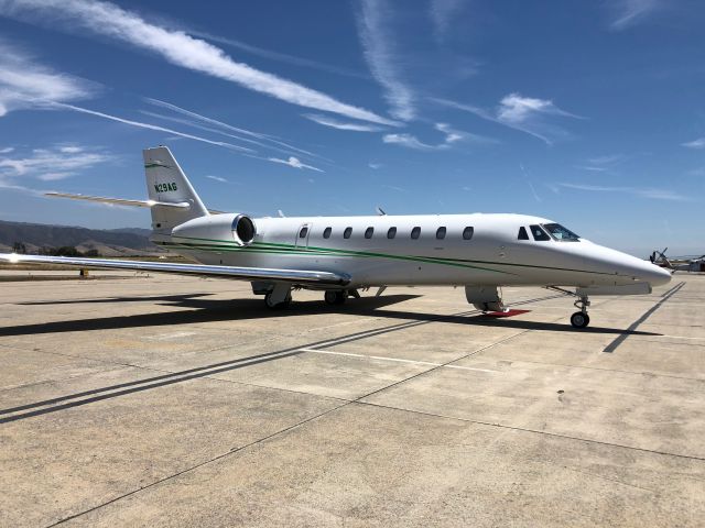 Cessna Citation Sovereign (N29AG) - Taken at Salinas Muni (KSNS)