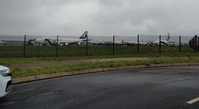 Boeing 747-200 (ZS-SAN) - SAA B747-244B ZS-SAN 'Lebombo' and B747 SP-44 ‘Maluti’ ZS-SPC at SAA Museum, Rand Airport, Germiston 2.11.2022