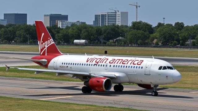 Airbus A319 (N526VA) - Named jane, still flying in the Virgin America livery post-merger.